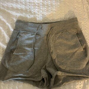 Grey lounge shorts